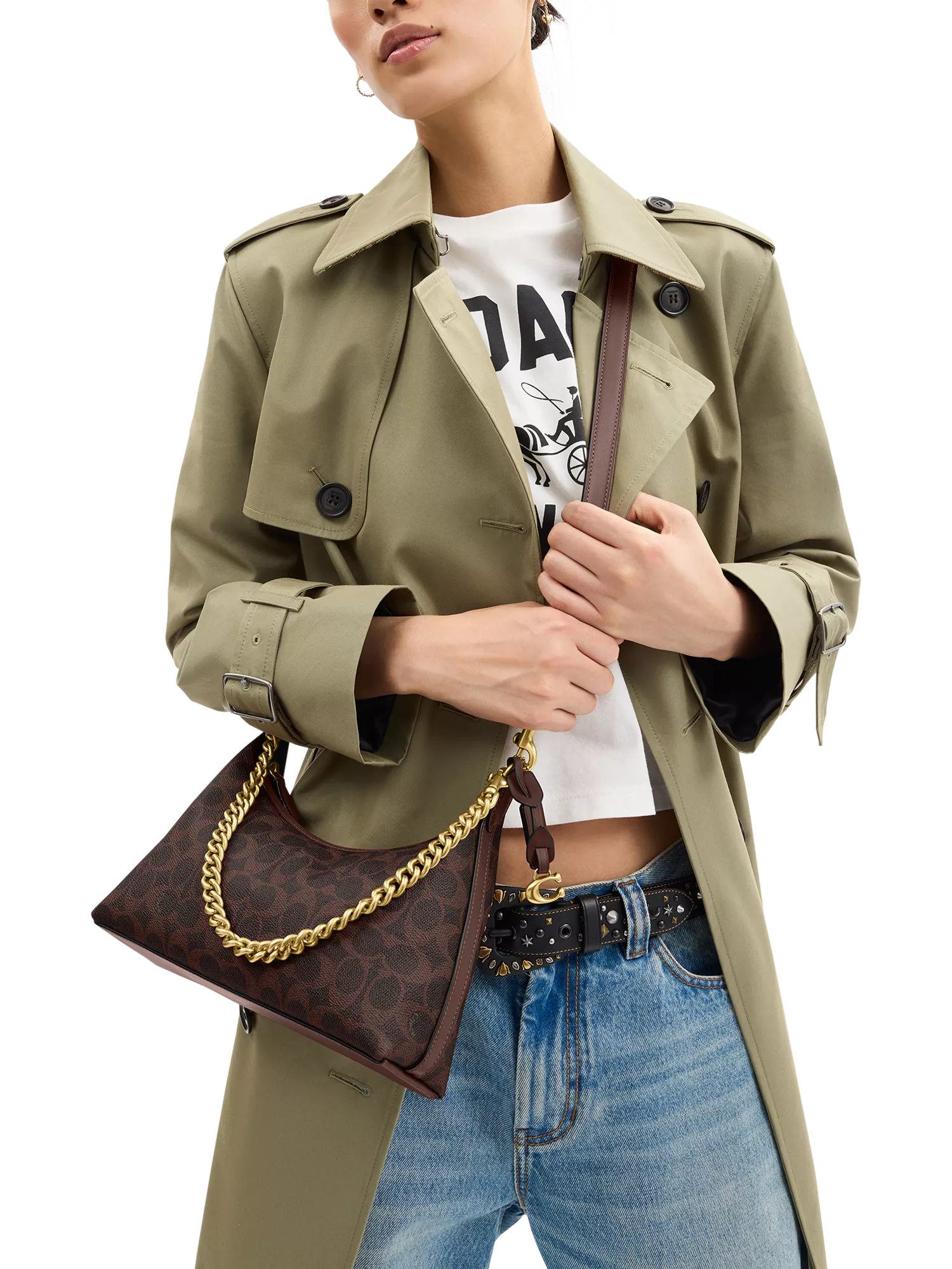 Coach Juliet 25 shoulder bag Maple - British product