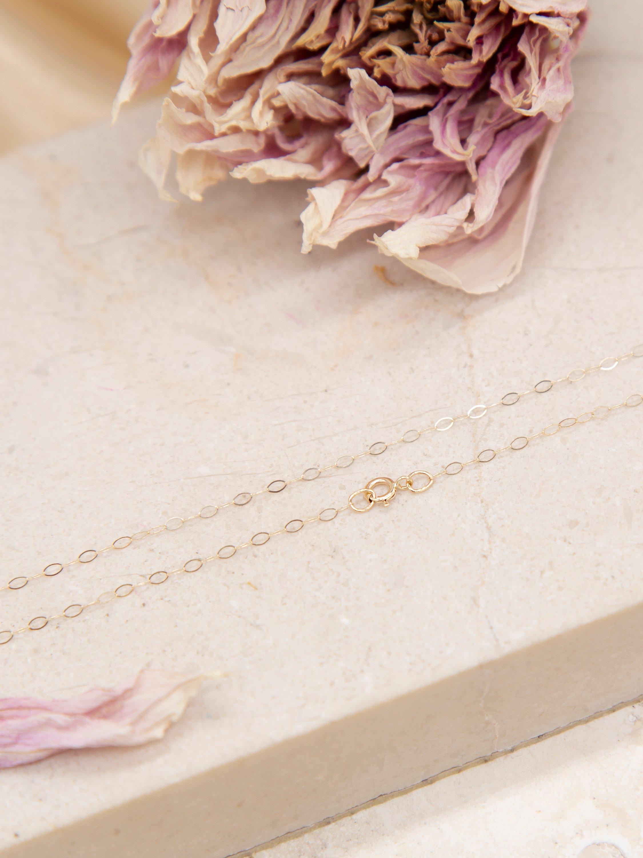 IBB 9ct yellow gold soldered trace chain (British brand)