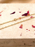 IBB 9ct yellow gold diamond cut twist curb chain 46cm (British brand)