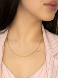 IBB 9ct yellow gold diamond cut twist curb chain 46cm (British brand)