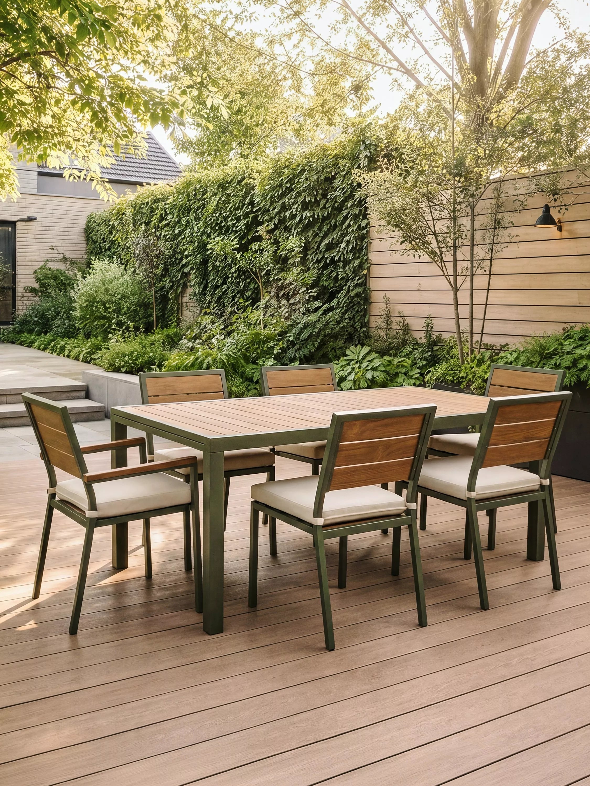 John Lewis Platform garden dining armchair set of 2, UK version