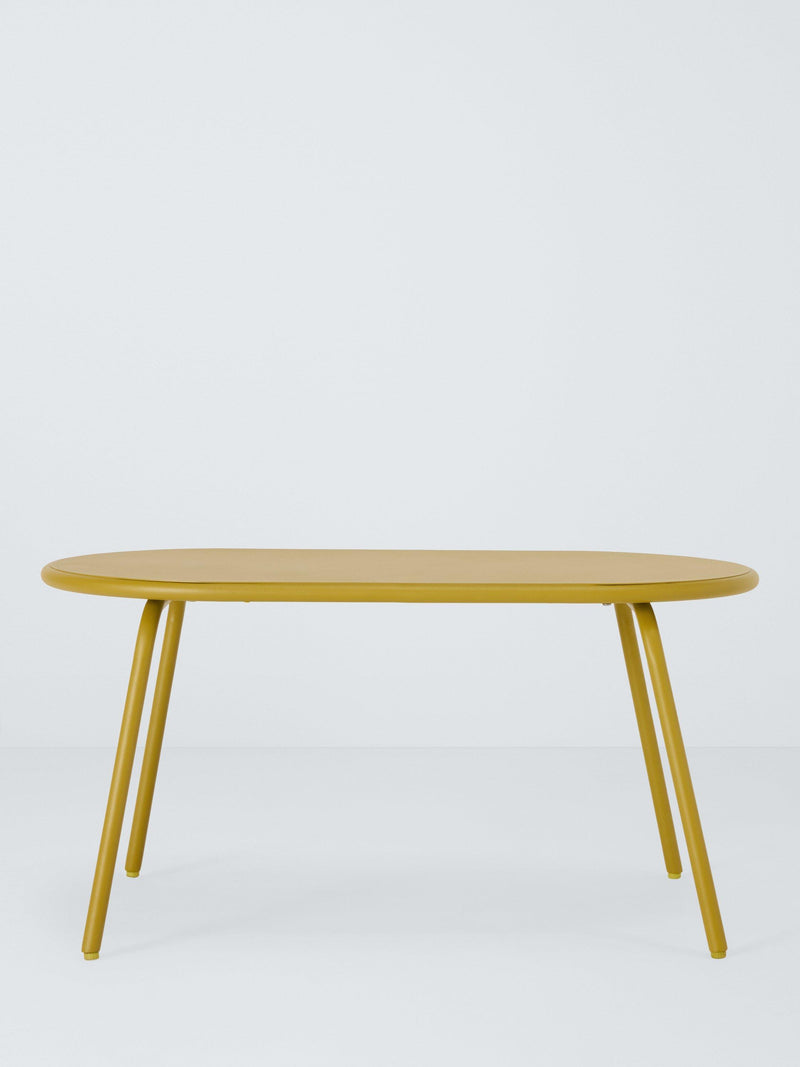 John Lewis oval metal garden coffee table 90cm (British brand)