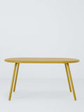John Lewis oval metal garden coffee table 90cm (British brand)
