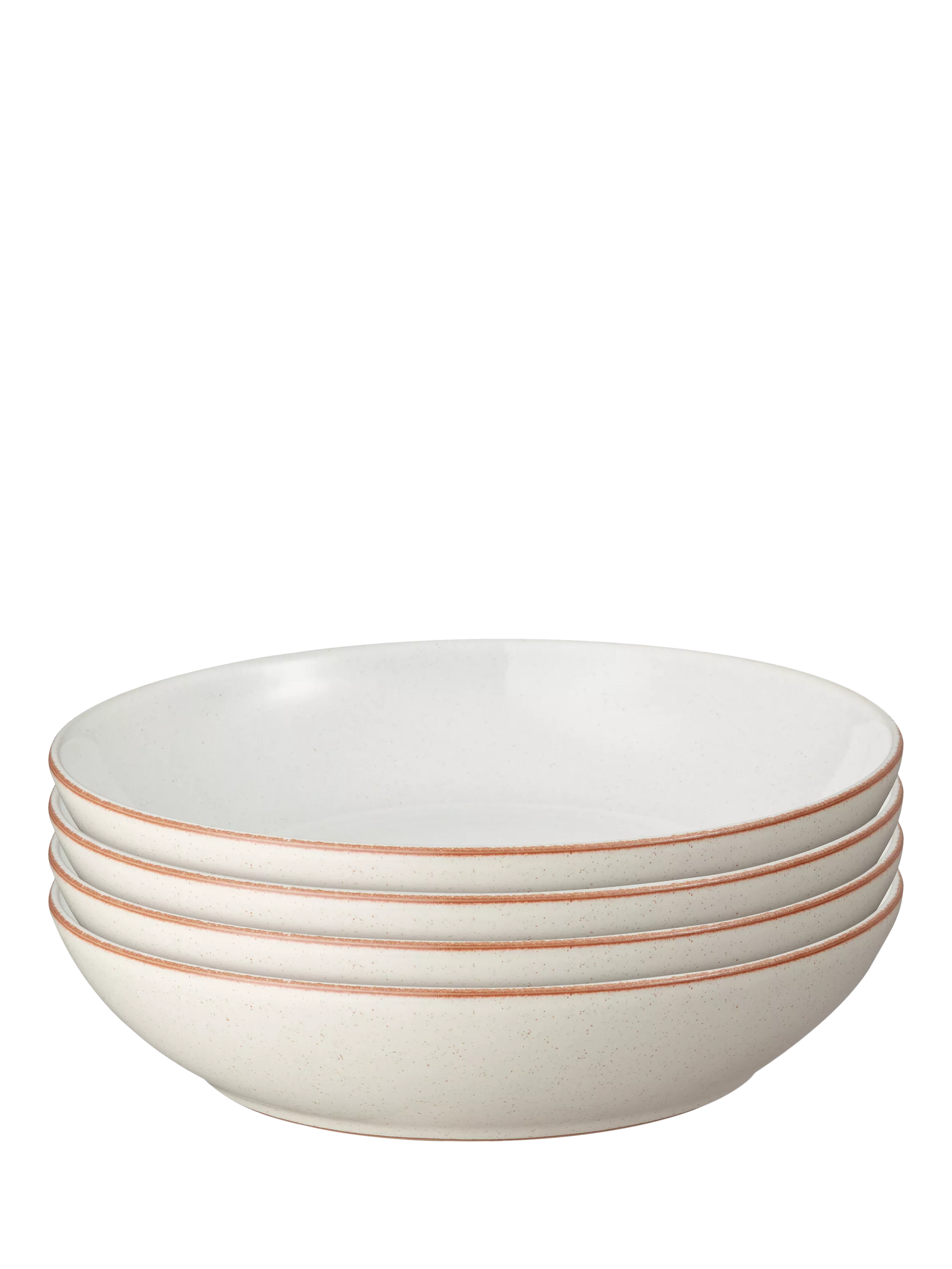 Denby stoneware pasta bowl set of 4 in Natural - British product