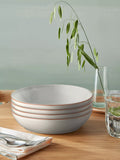 Denby stoneware pasta bowl set of 4 in Natural - British product