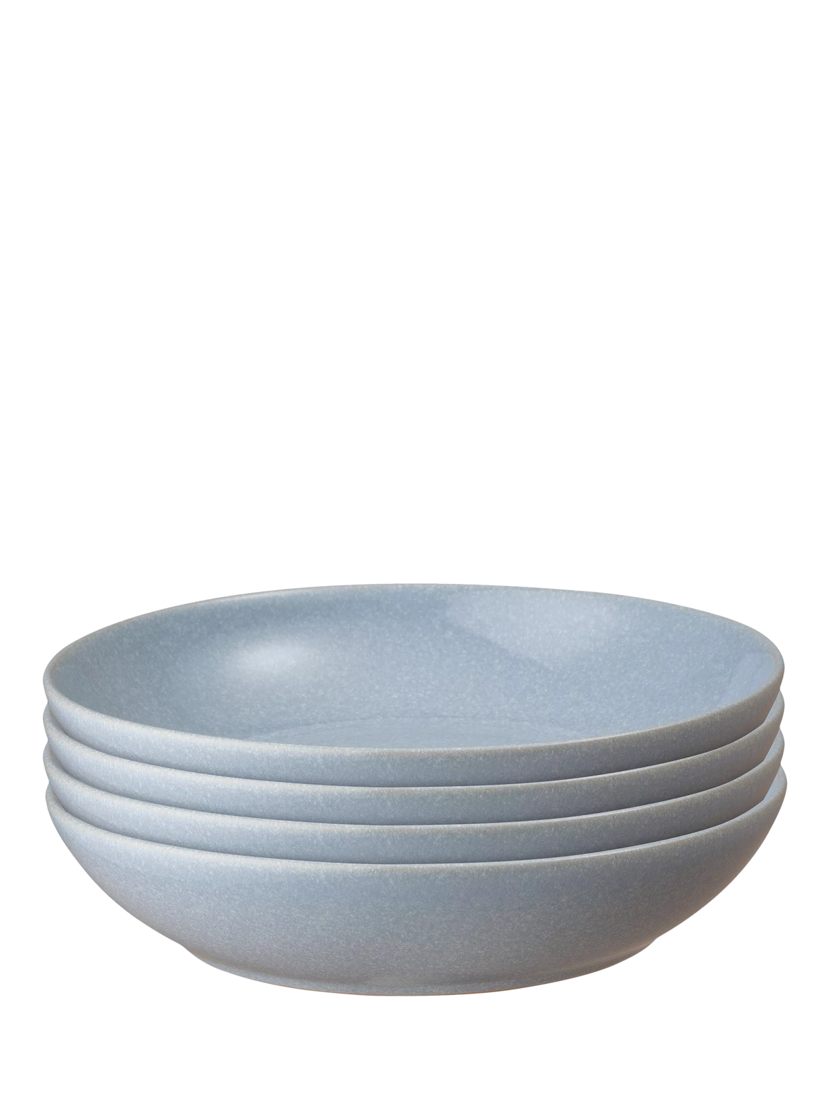 Denby Sky Blue pasta bowls set of 4 22cm, imported from the UK