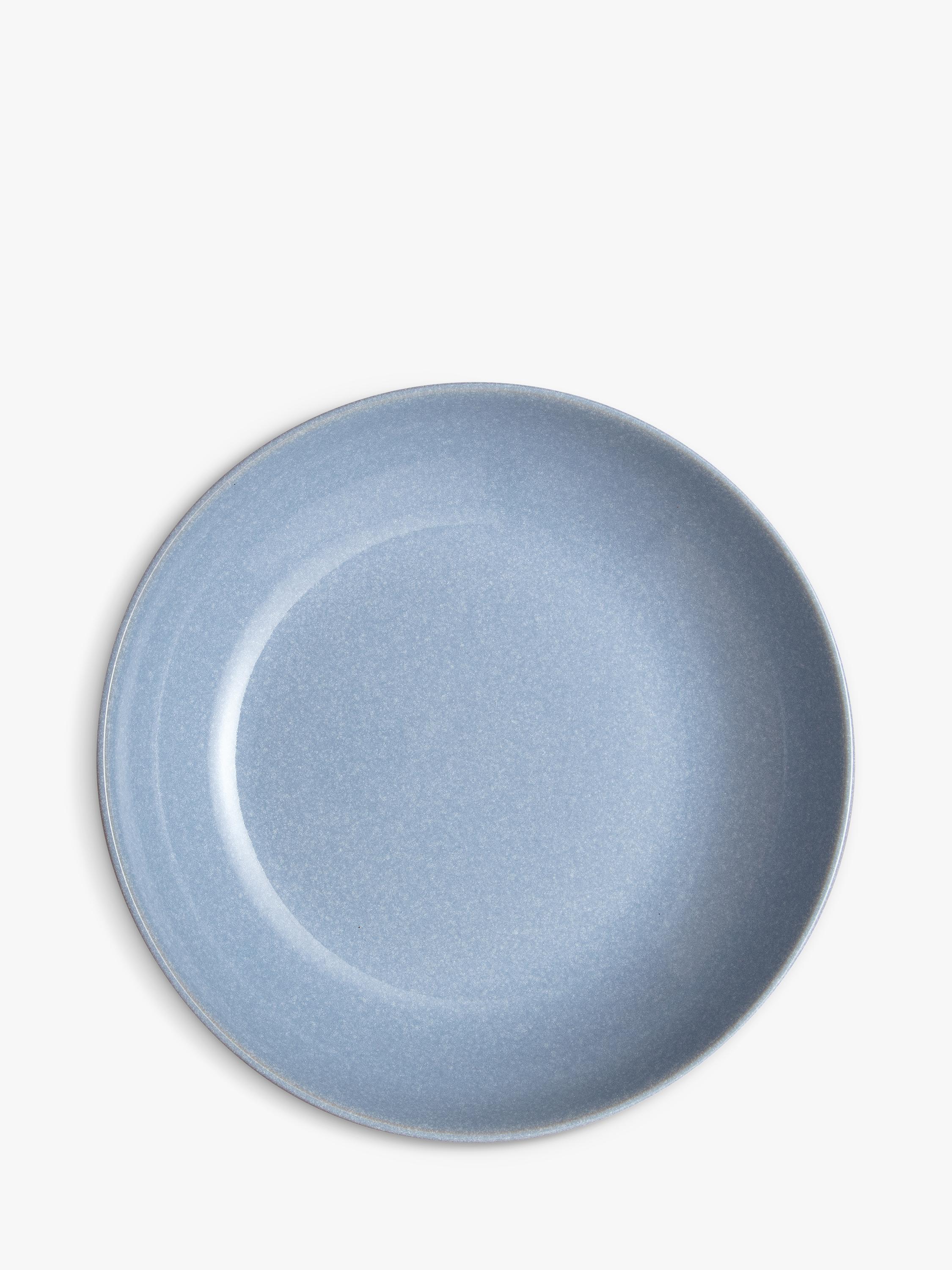 Denby Sky Blue pasta bowls set of 4 22cm, imported from the UK