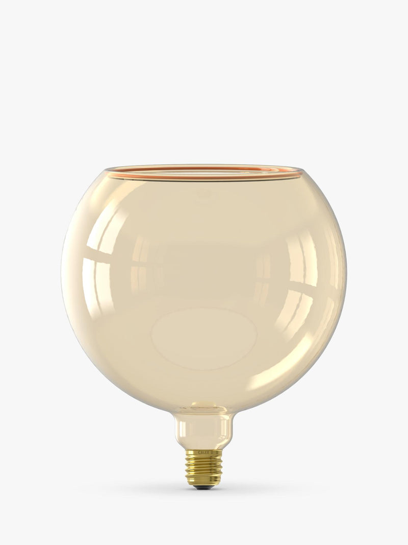 Calex gold G200 LED globe bulb - British product