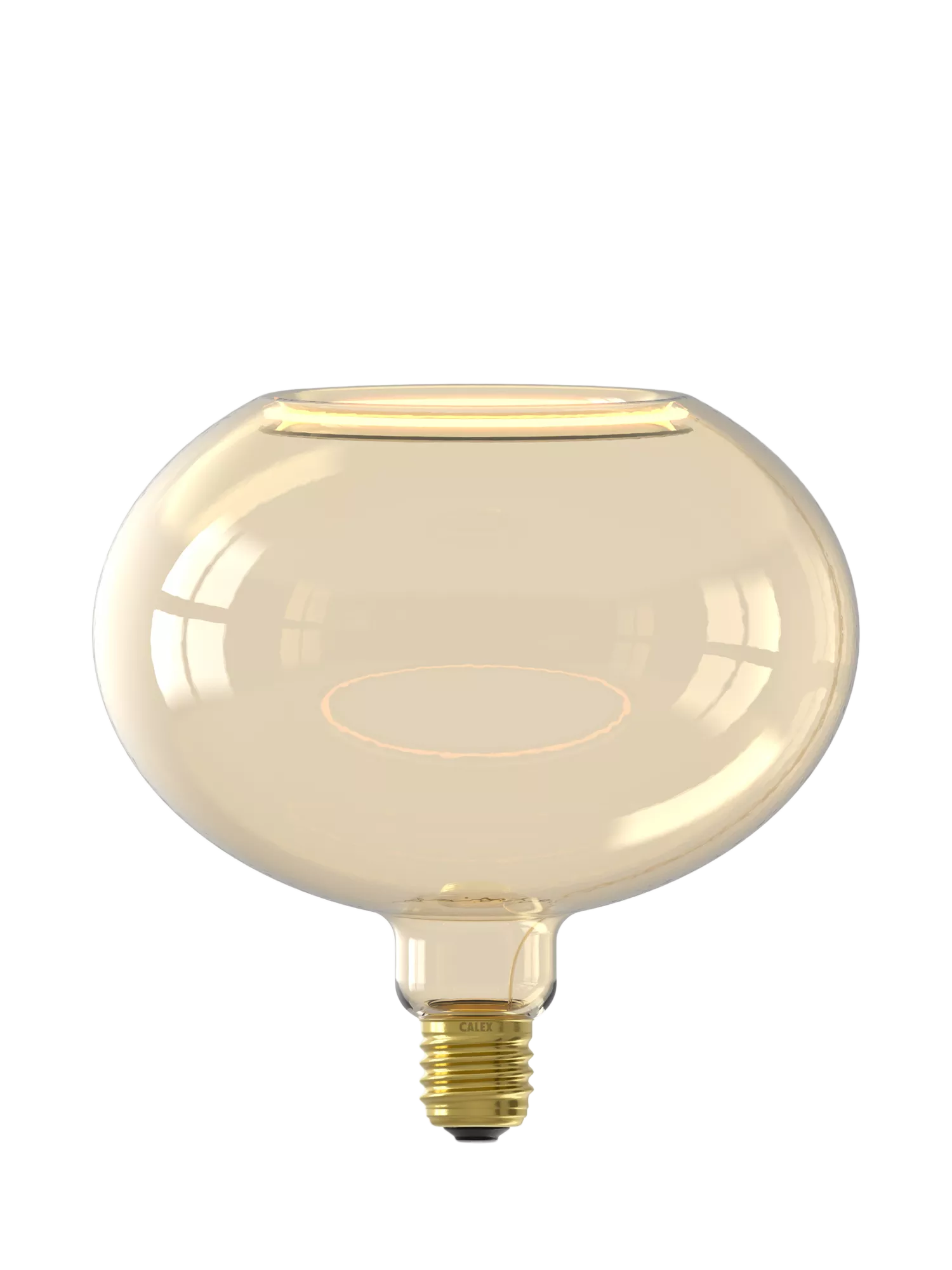 Calex LED globe bulb gold finish 4.5W, UK version