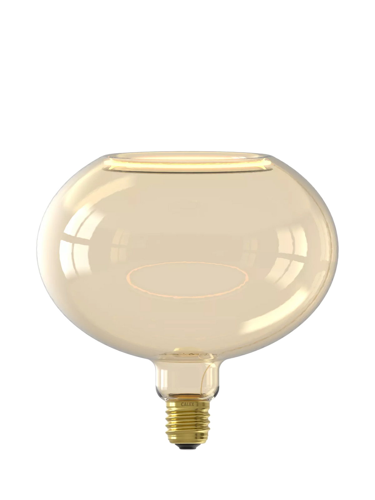 Calex LED globe bulb gold finish 4.5W, UK version