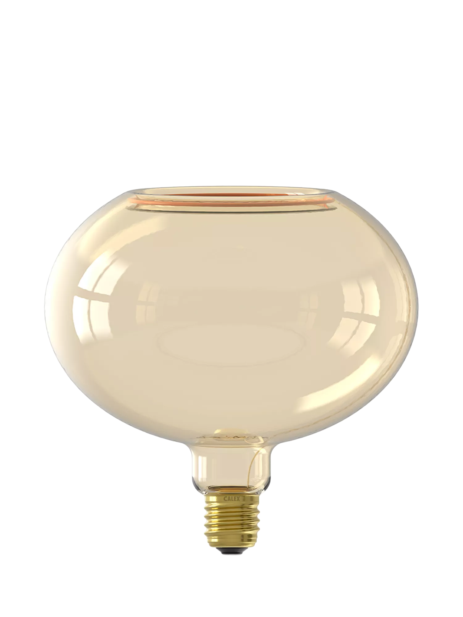 Calex LED globe bulb gold finish 4.5W, UK version