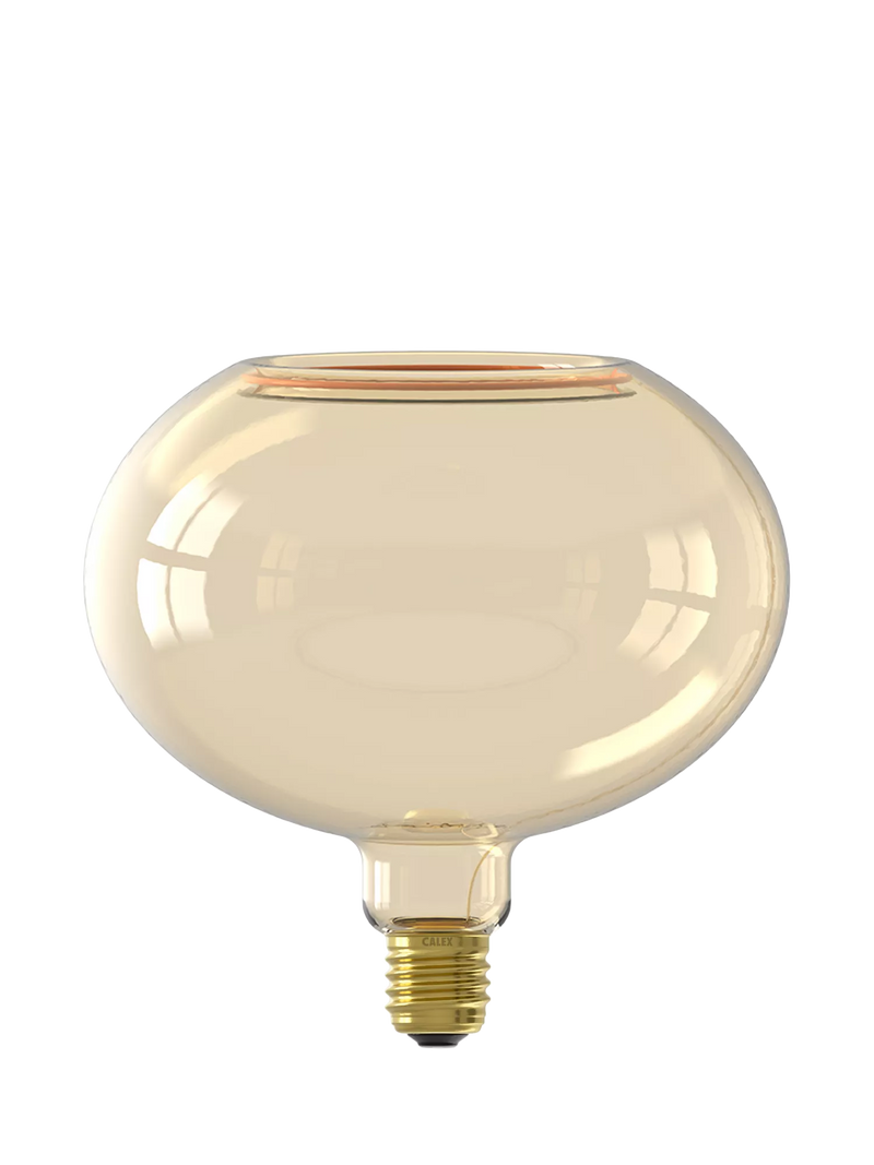 Calex LED globe bulb gold finish 4.5W, UK version