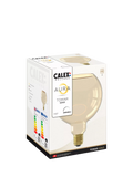 Calex Aura Tomar LED globe bulb gold 4W G125 - British product