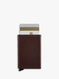 Carl Friedrik leather card holder with RFID blocking (British brand)