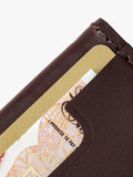Carl Friedrik leather card holder with RFID blocking (British brand)
