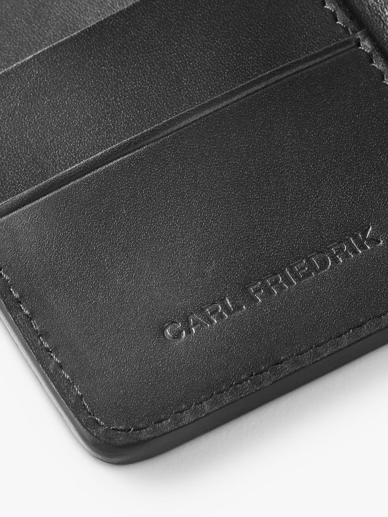 Carl Friedrik Swanfield bifold wallet vachetta leather, imported from the UK