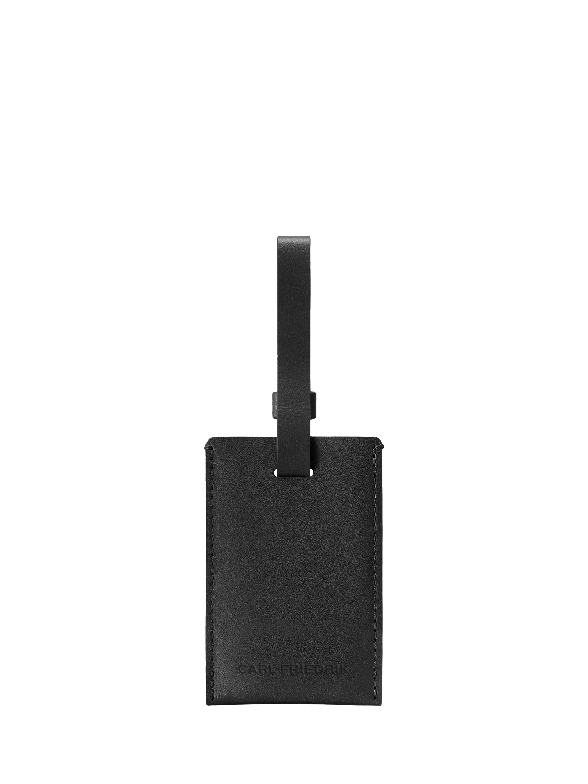 Carl Friedrik vachetta leather luggage tag travel accessory - British product