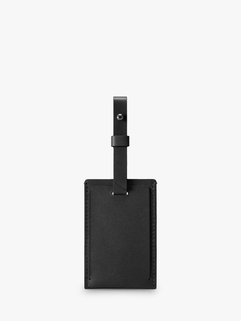 Carl Friedrik vachetta leather luggage tag travel accessory - British product