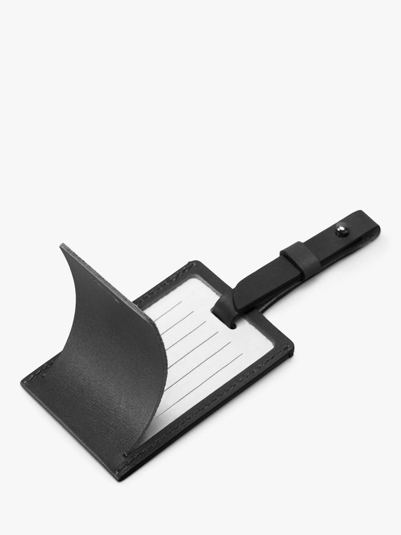 Carl Friedrik vachetta leather luggage tag travel accessory - British product