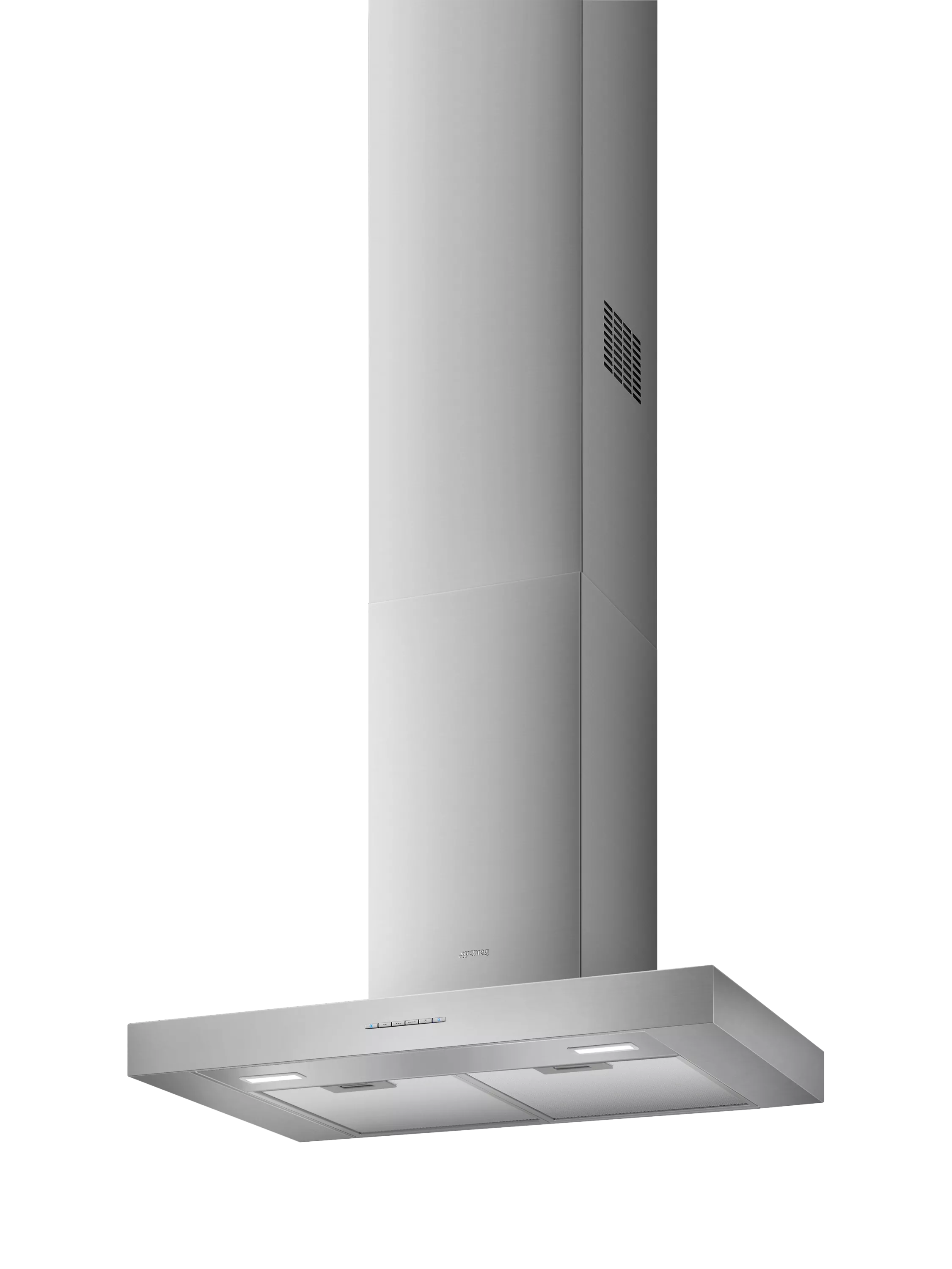 Smeg 70cm chimney cooker hood stainless steel, UK version