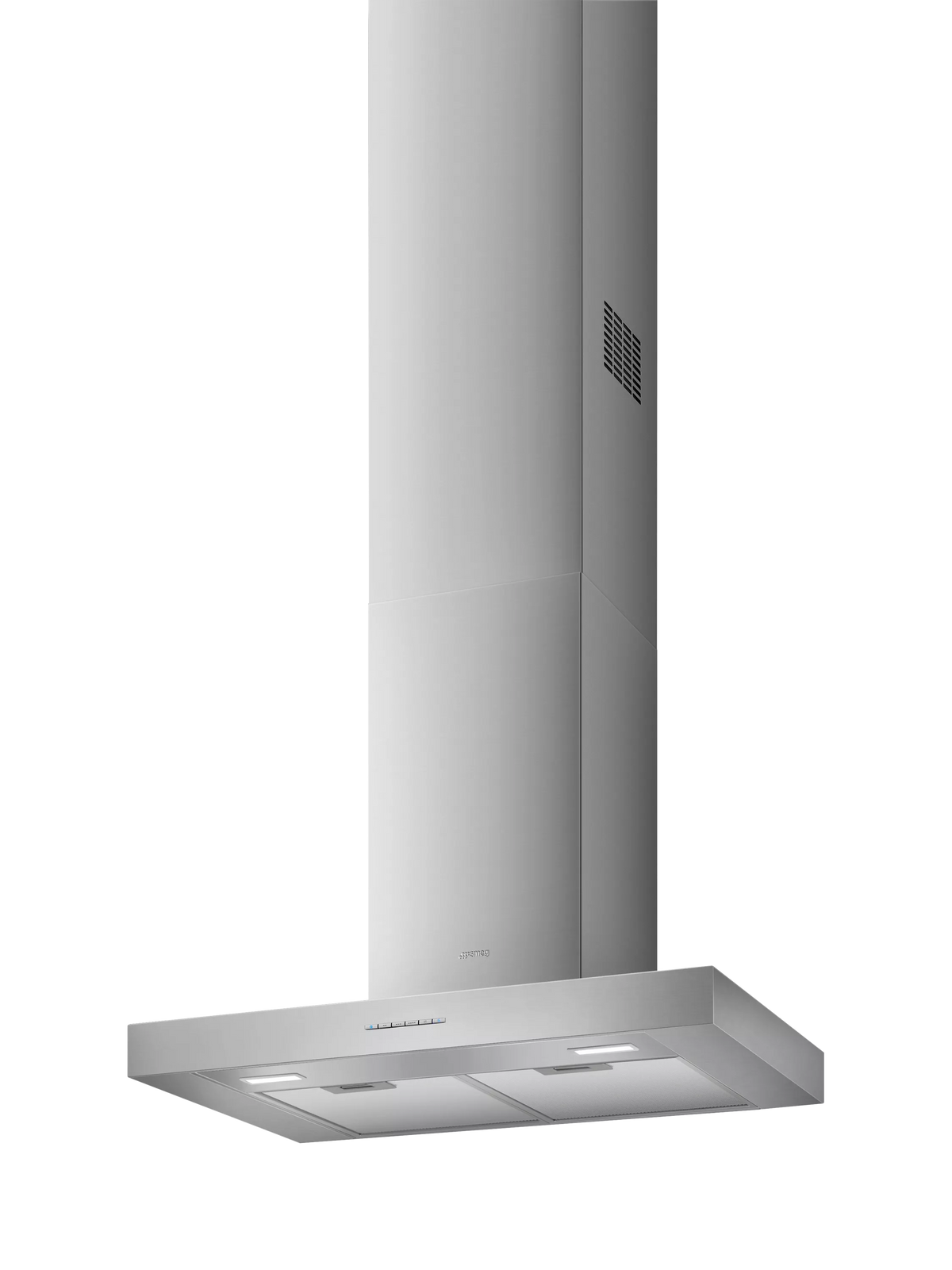Smeg 70cm chimney cooker hood stainless steel, UK version
