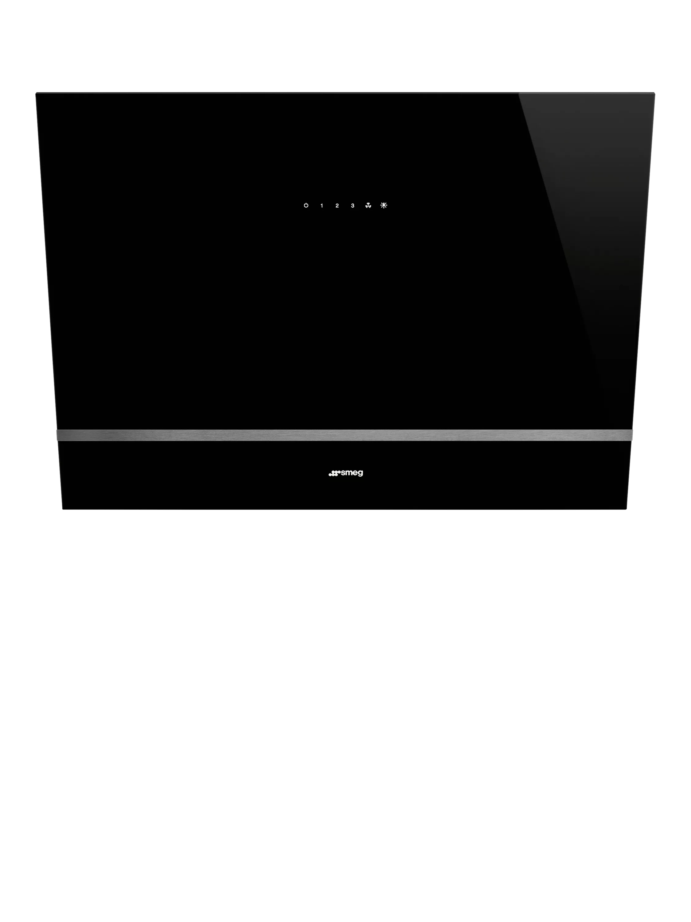 Smeg KV28N black 90cm wall cooker hood - British product
