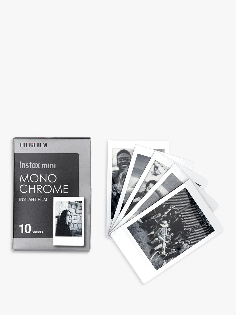 instax Mini Film bundle black frame blue marble monochrome (British brand)