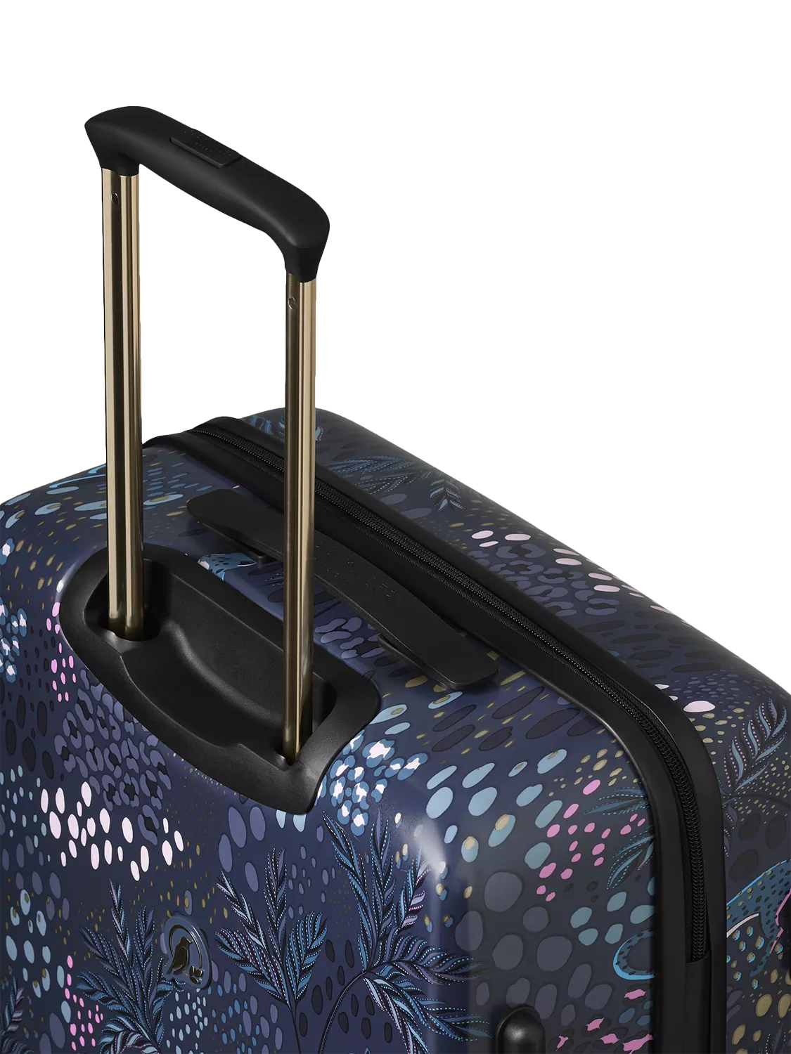 Sara Miller large suitcase Midnight Leopard 77cm 82L - British product