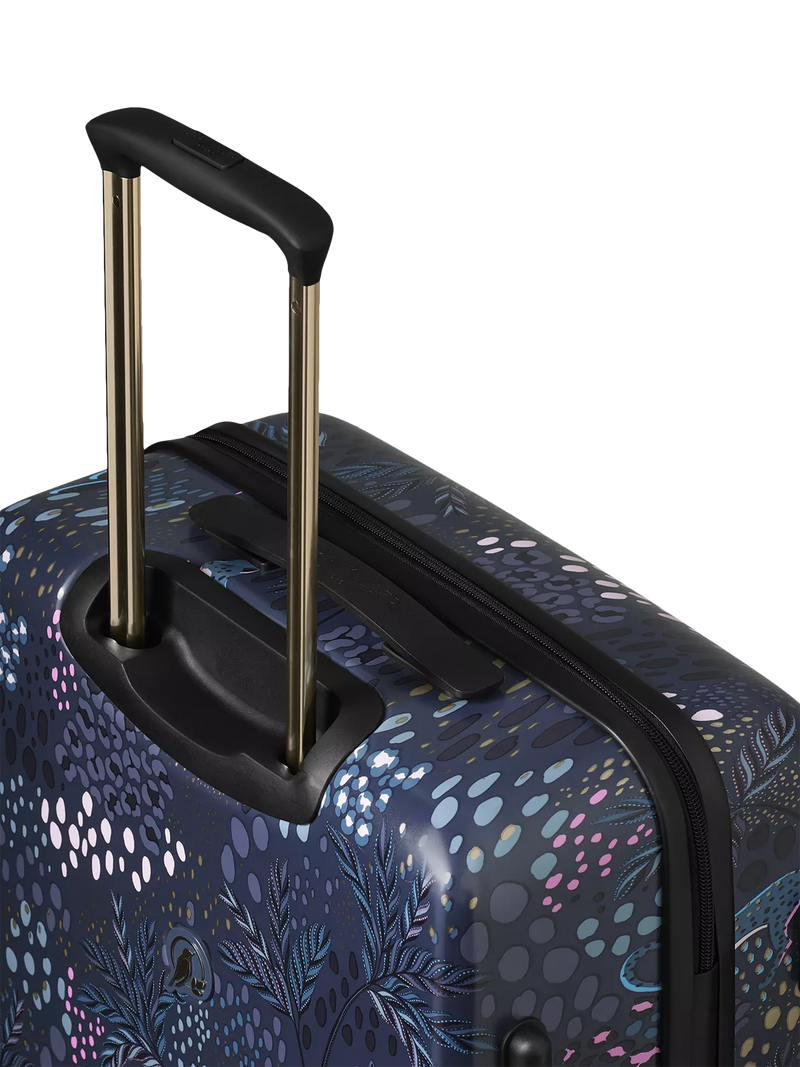Sara Miller large suitcase Midnight Leopard 77cm 82L - British product