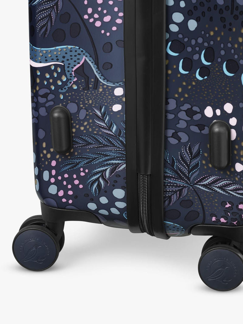 Sara Miller large suitcase Midnight Leopard 77cm 82L - British product