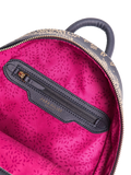 Sara Miller mini backpack Smokey Blue Birds, UK version