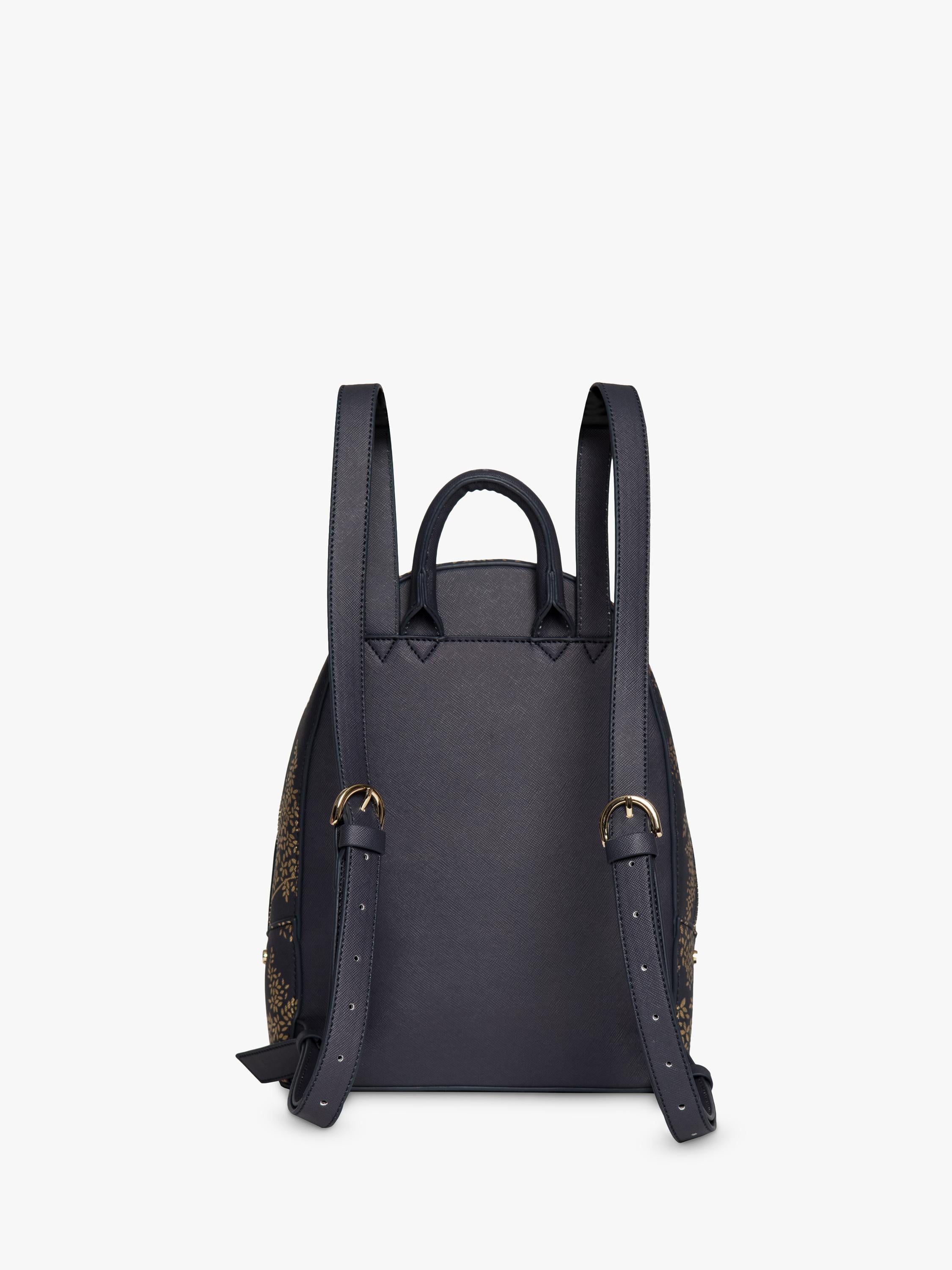 Sara Miller mini backpack Smokey Blue Birds, UK version