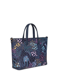 Sara Miller medium tote bag in Midnight Leopard faux leather, UK version