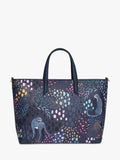 Sara Miller medium tote bag in Midnight Leopard faux leather, UK version