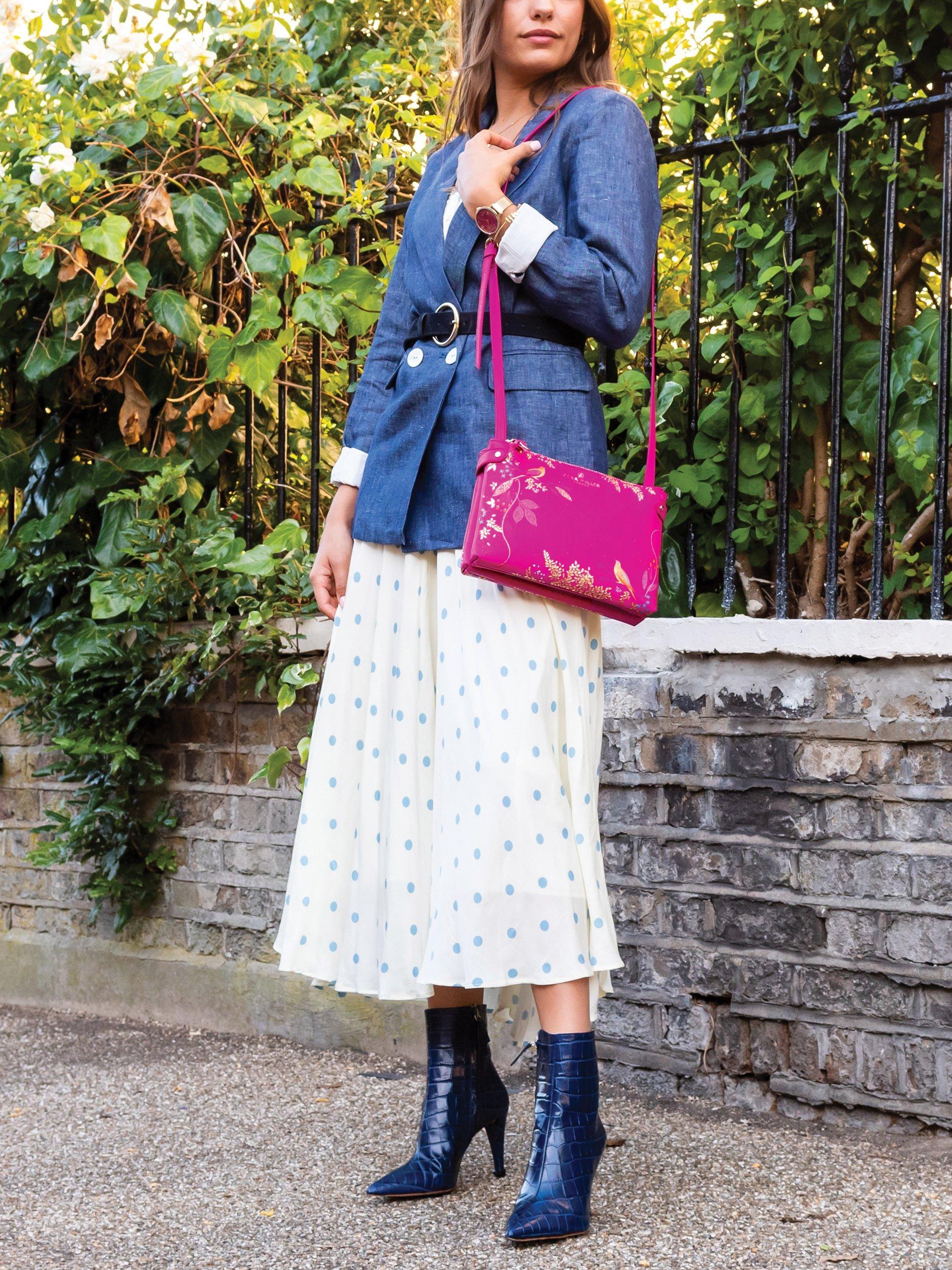 Sara Miller crossbody bag Pink Chelsea, UK version