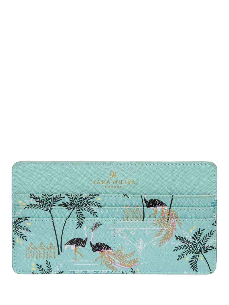 Sara Miller travel organiser gift set mint ostrich - British product