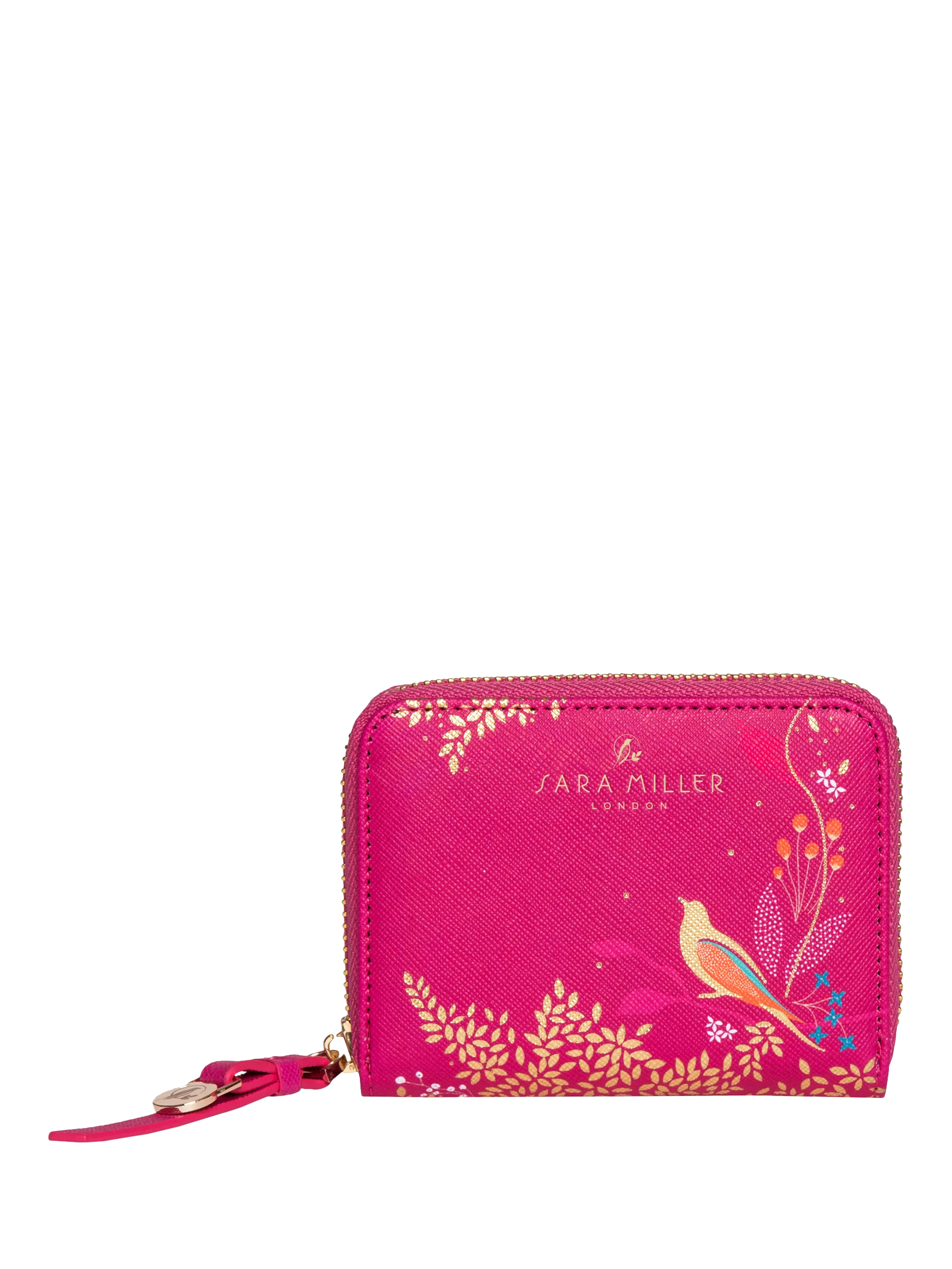 Sara Miller Small Zip Purse, Pink Chelsea