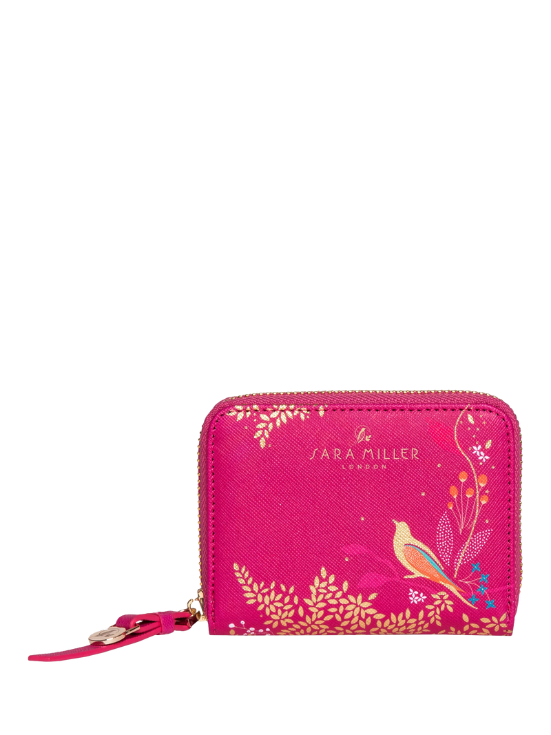 Sara Miller Small Zip Purse, Pink Chelsea