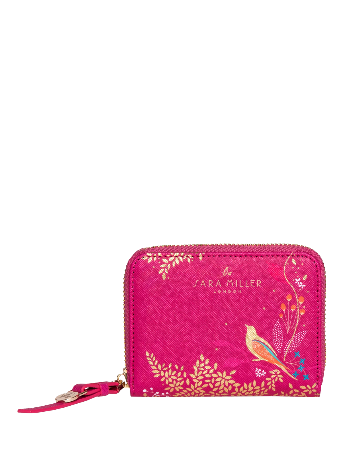 Sara Miller Small Zip Purse, Pink Chelsea