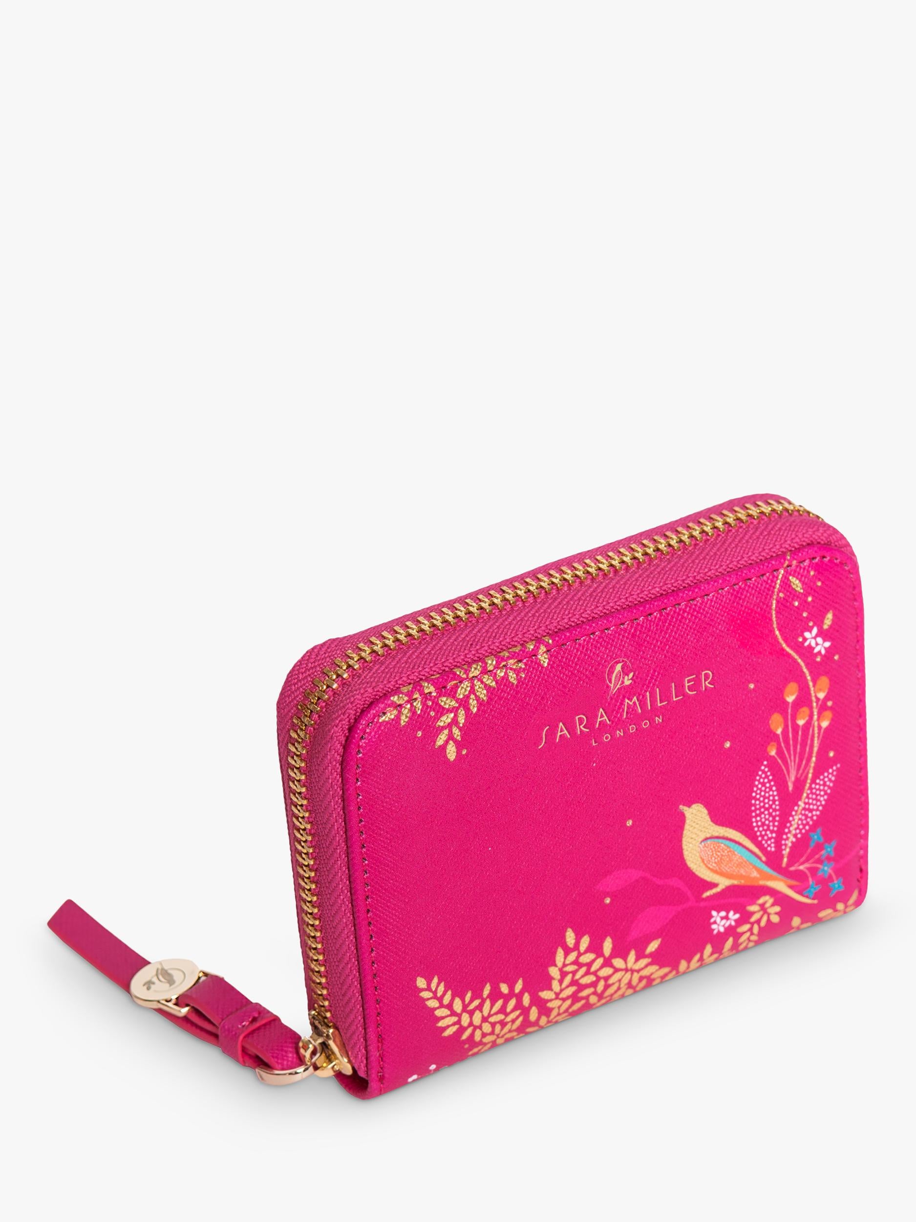 Sara Miller small zip purse Pink Chelsea, UK version
