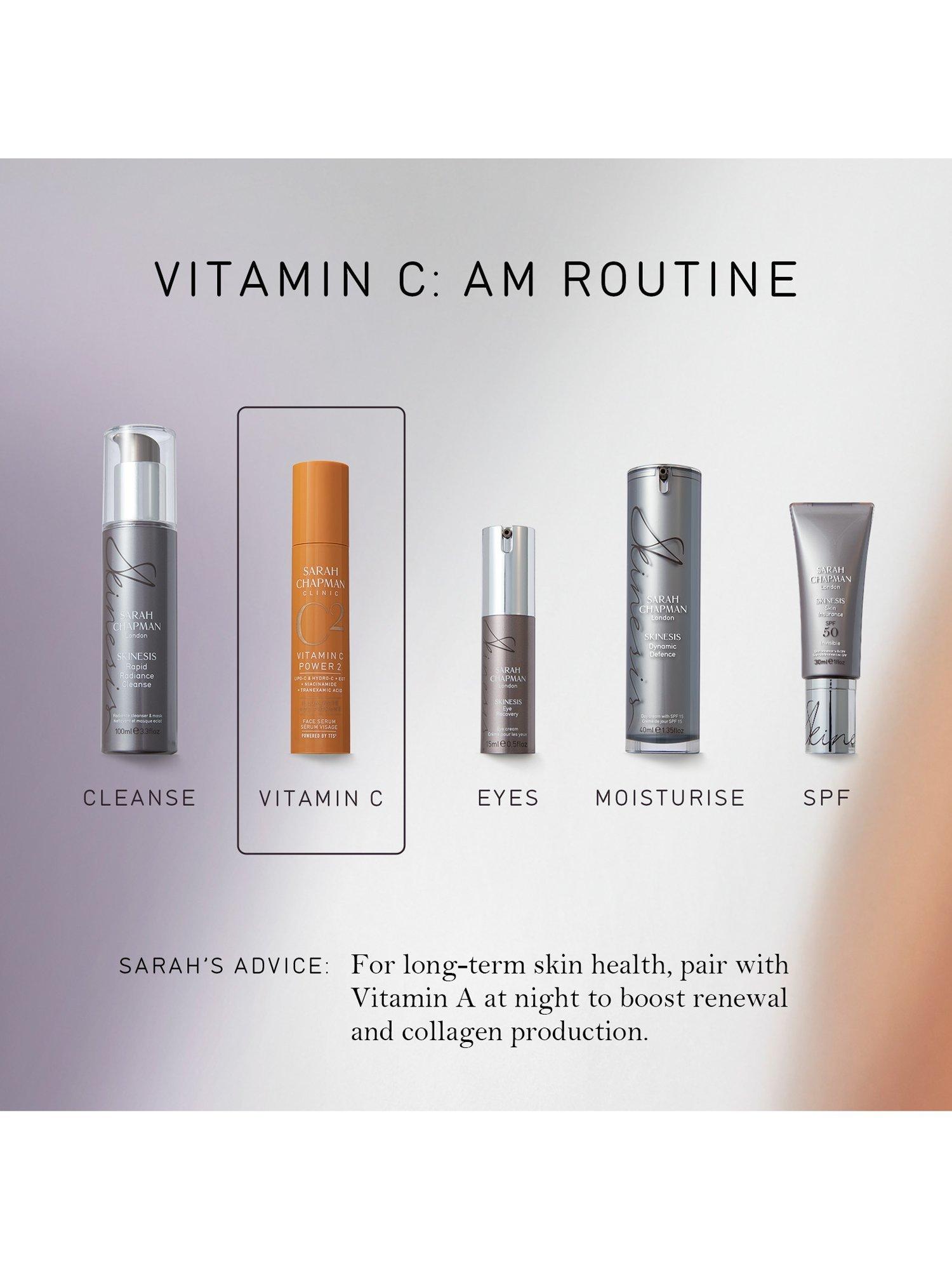 Sarah Chapman C2 Vitamin C Power 2 face serum 30ml (British brand)