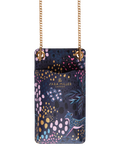 Sara Miller Midnight Leopard phone pouch - British product