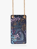 Sara Miller Midnight Leopard phone pouch - British product
