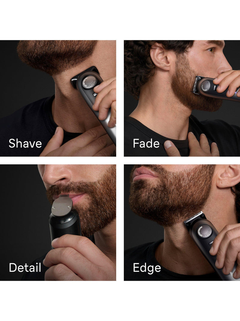 Braun Series 9 beard trimmer black with 12 tools (British brand)