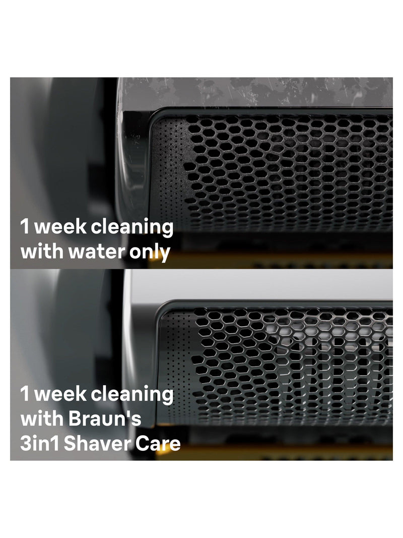 Braun Shaver Care Refill 4 Pack, imported from the UK
