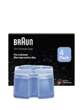 Braun Shaver Care Refill 4 Pack, imported from the UK