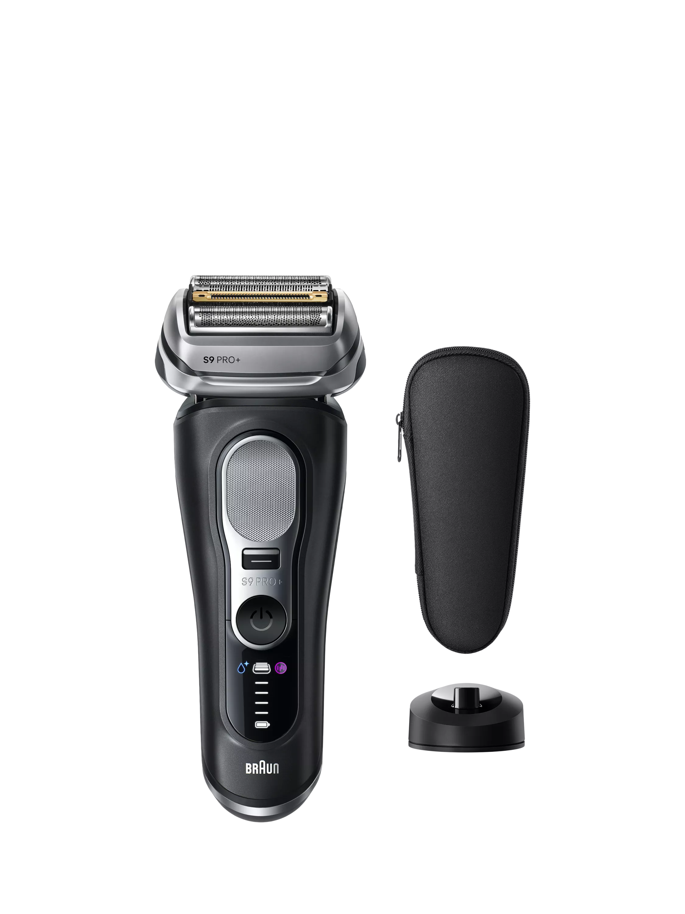 Braun Series 9 PRO+ electric shaver black (British brand)