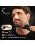 Braun Series 9 PRO+ electric shaver black (British brand)