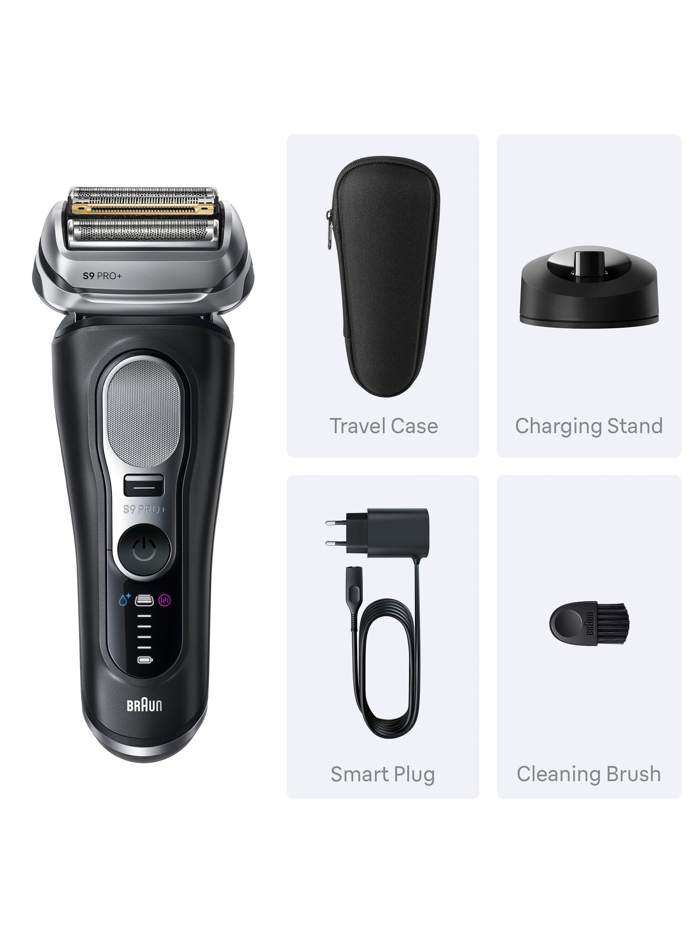 Braun Series 9 PRO+ electric shaver black (British brand)