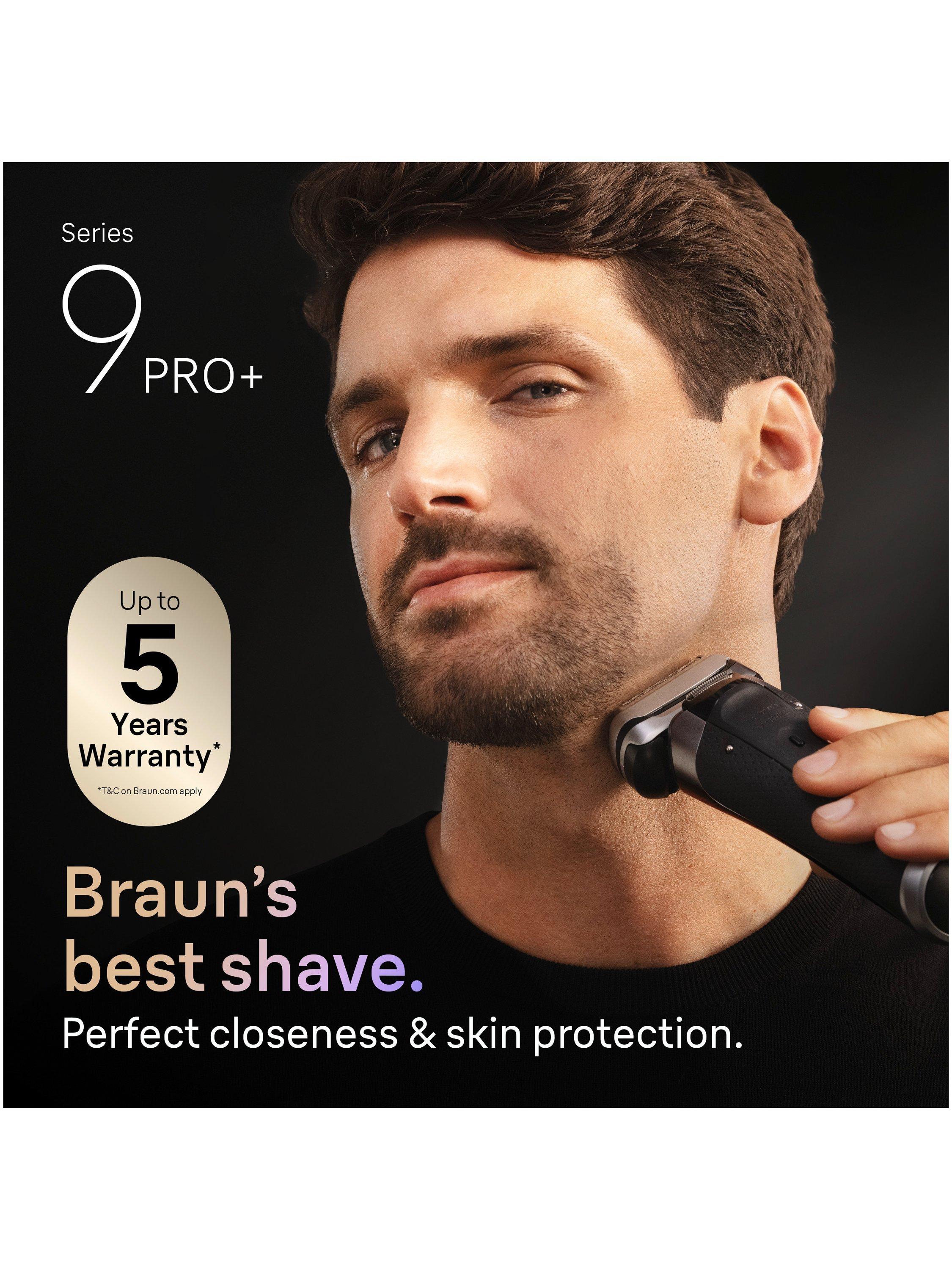 Braun Series 9 PRO+ electric shaver black, imported from the UK